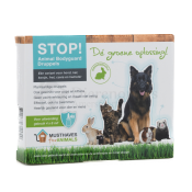 STOP! Animal bodyguard – Natuurlijke tekendruppels vlooiendruppels tekendruppels pipet pipetten homeopatisch alternatief honden katten