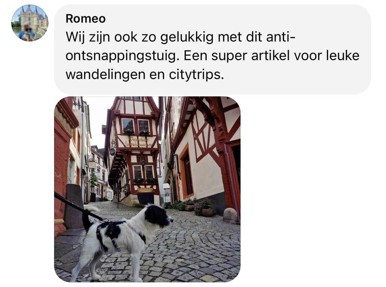 Anti ontsnappingstuig hond ervaringen