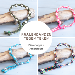 Natuurlijke anti-tekenband vlooienband hond kat keramiek kralen EM EMX keramische tekenhalsband tekenketting teken halsband werking ervaringen