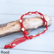 Teken halsband hond rood tekenband