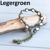 Tekenband hond vlooienband hond tekenketting anti-tekenband legergroen olijfgroen