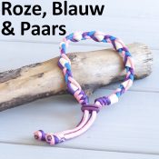 Tekenband hond vlooienband hond tekenketting anti-tekenband paars roze blauw