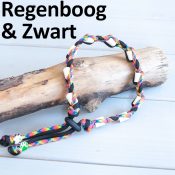 Tekenband hond vlooienband hond tekenketting anti-tekenband regenboog