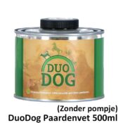 DuoDog Duo Dog paardenvet paardenvetolie 500ml pompje hond vetten oliën
