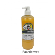 Vloeibaar paardenvet voor de hond
