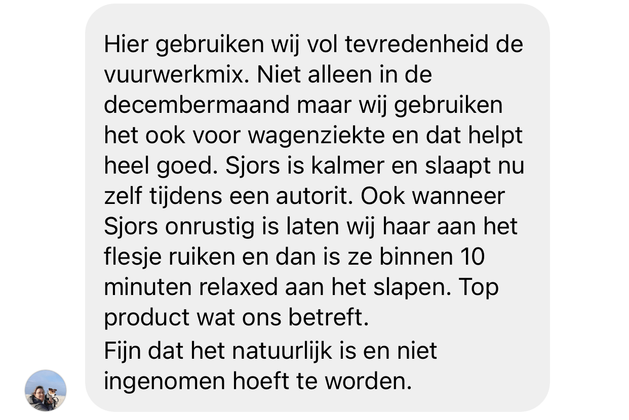 Natuurlijk middel tegen wagenziekte hond