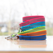 Antislip anti-slip hondenriem hondenlijn rubber ingeweven goede grip hond felle kleuren
