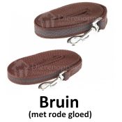 Antislip lijn hond antislip hondenriem 3 meter 5 en 10 meter sliplijn bruin