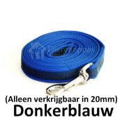 Antislip lijn hond antislip hondenriem 3 meter 5 en 10 meter sliplijn donkerblauw