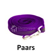 Antislip lijn hond antislip hondenriem 3 meter 5 en 10 meter sliplijn paars