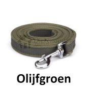 Antislip lijn hond antislip hondenriem 3 meter 5 en 10 sliplijn olijfgroen