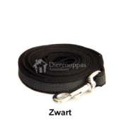 Lange Hondenriem hondenlijn antislip riem lijn anti slip hond rubber extra grip zwart