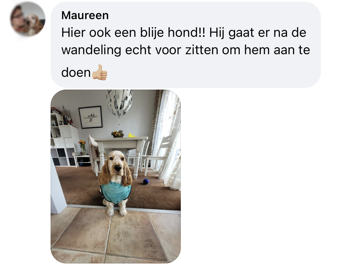 Badjas hond kopen hondenbadjas ervaring