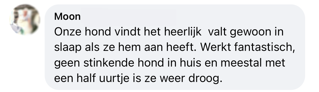 Hondenbadjas badjas hond aanbieding kopen ervaringen vieze hond