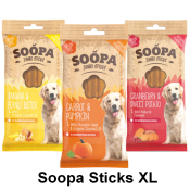 Soopa Sticks XL dentalsticks dentasticks vegetarisch veganistisch hond snack