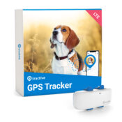 Tractive GPS tracker systeem voor honden halsband volgsysteem abonnement