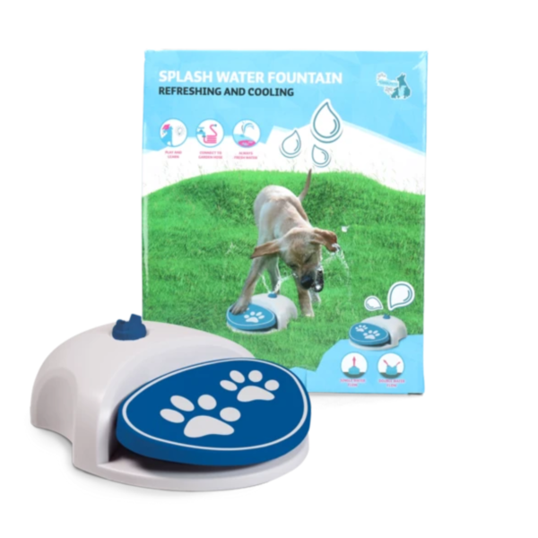 Waterfontein voor honden coolpets splash waterfountain water speelgoed hond verkoelend