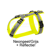 Anny-X AnnyX tuig Protect neongeel grijs hondentuig hond