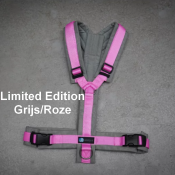 AnnyX Limited Edition grijs roze tuigje