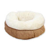 Donutmandje Donut mandje hond kat fleece mand kussen hondenmand hondenkussen