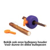 Bullepees grip houder hond