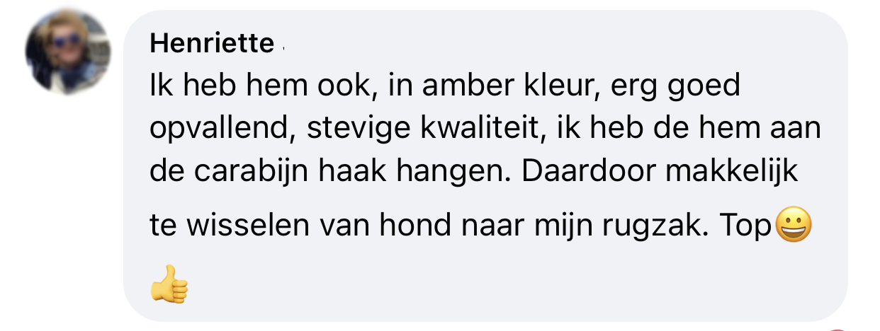 Lampje hond ervaring makkelijk te gebruiken