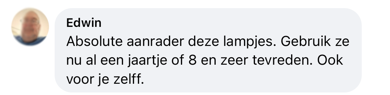 Lampje hond ervaring werkt jaren goed hondenlampje