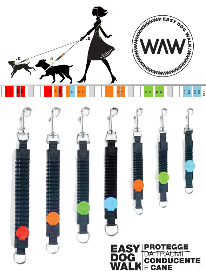 Nieuw! WAW Easy Dog Walk • Schokdemper hond