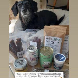 Vleesrollen hond allerlei smaken