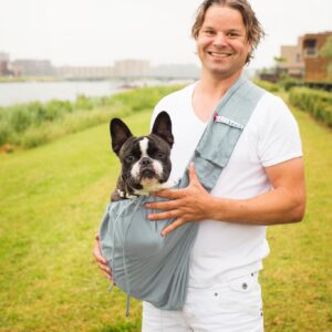 Ergonomische draagzak rugzak tas buidel hond puppy honden draagtas