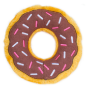 Donut bruin zippypaws zippy paws knuffel speelgoed hond donutz