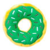 Donut groen zippypaws zippy paws knuffel speelgoed hond donutz