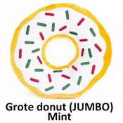 ZippyPaws Jumbo donut peppermint wit