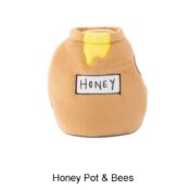 Zippypaws Zippy paws Honey bees honing bij knuffel hond honden