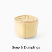 Zippypaws Zippy paws soup soep dumplings knuffel hond honden