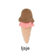 Zippypaws hondenspeelgoed knuffel NomNomz Ice Cream