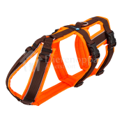AnnyX Anny-X Safety Harnass Harness tuigje anti-ontsnappingstuig hond bruin oranje