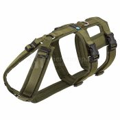 AnnyX Anny-X Safety Harnass Harness tuigje anti-ontsnappingstuig hond veiligheidstuig buitenlandse honden legergroen olijfgroen