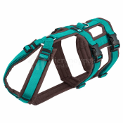 AnnyX Anny-X Safety Harnass Harness tuigje anti-ontsnappingstuig hond veiligheidstuig buitenlandse honden petrol bruin