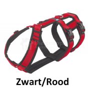 AnnyX Safety Harnass Harness tuigje anti-ontsnappingstuig hond veiligheidstuig rood