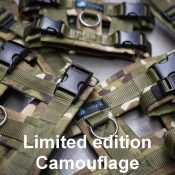 AnnyX anti-ontsnappingstuig safety harnass limited edition Anny X camouflage legergroen olijfgroen