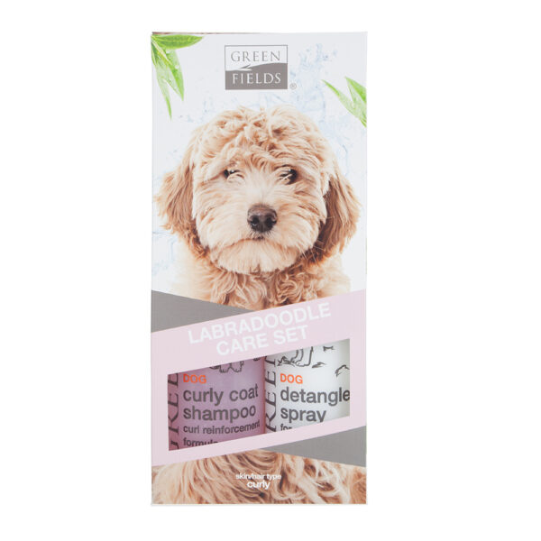 Greenfields Labradoodle Care Set 2x250ml hondenshampoo honden shampoo natuurlijk parabenen vrij