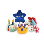 Play hondenspeelgoed knuffel Party box feestje taart2