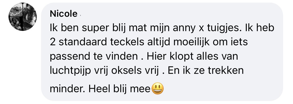 AnnyX tuigje voor teckel