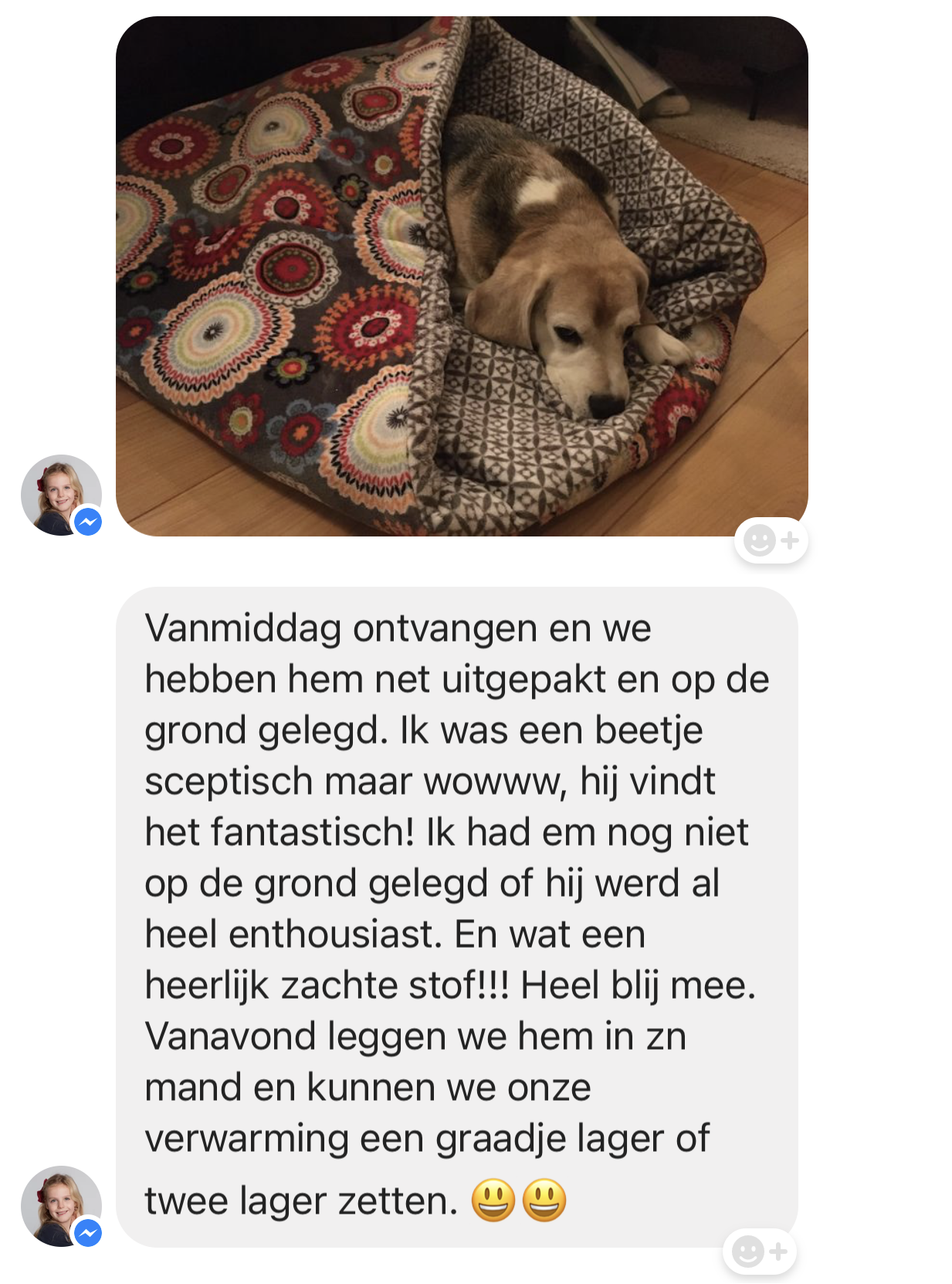 Ervaring honden slaapzak