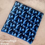 Hondenslaapzak camouflage blauw
