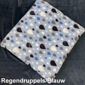 Hondenslaapzak slaapzak hond regendruppels blauw