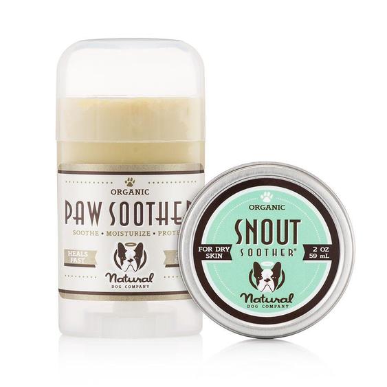 Natural dog company balsems natuurlijk biologisch voor de hond neus poot huid allergie rimpels huidplooien ontsteking