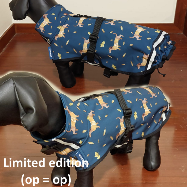 Winterjas Hond Waterdichte Hondenjas Met Geïntegreerd Harnas - Warme Winterjas Met Ritssluiting Voor Kleine, Middelgrote En Grote Honden Honden Jas Waterdicht