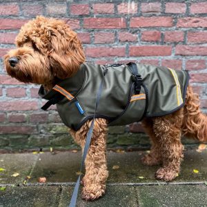 Waterdichte regenjas hond winterjas